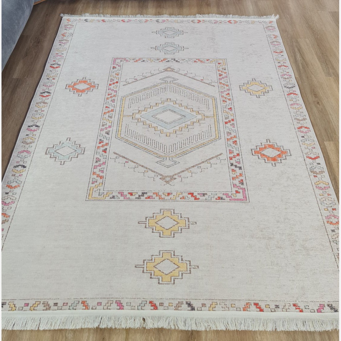 فرشینه مخمل راهرویی رویه مخمل هازان ترک کد 20250420 (پس کرایه)