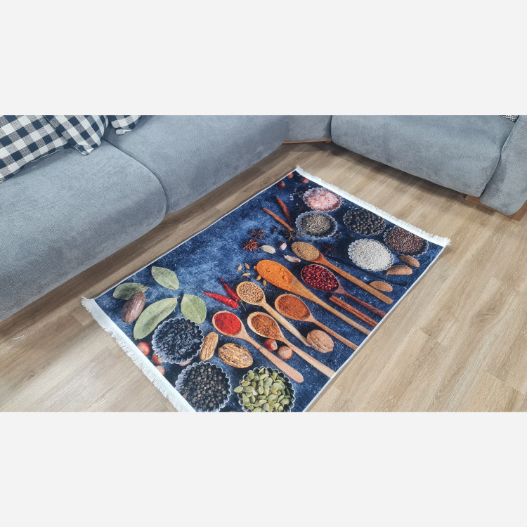 فرش اشپزخانه رویه مخمل استُپ دار ( ضد سُر ) (پس کرایه)