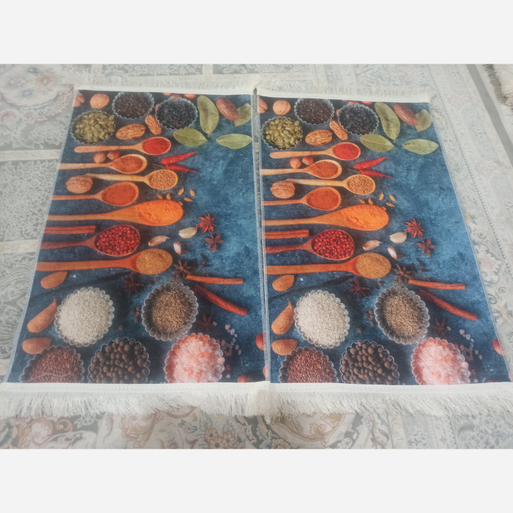 فرش اشپزخانه رویه مخمل استُپ دار ( ضد سُر ) (پس کرایه)