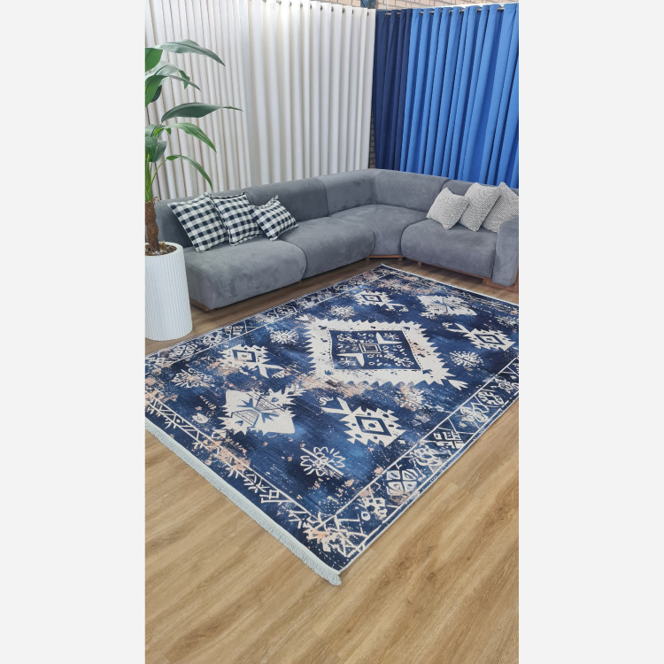 فرش مدرن با رویه مخمل هازان 20250413 (پس کرایه)