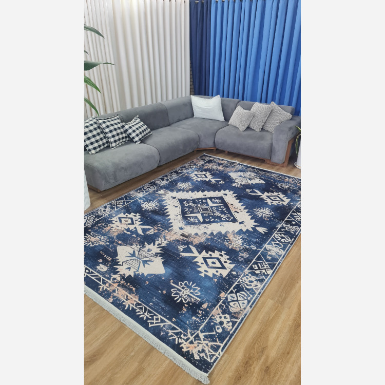 فرش مدرن با رویه مخمل هازان 20250413 (پس کرایه)