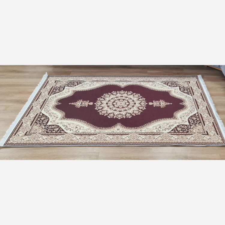 فرشینه مستطیل مدرن طرح جدید رویه مخمل هازان ترک(پس کرایه)