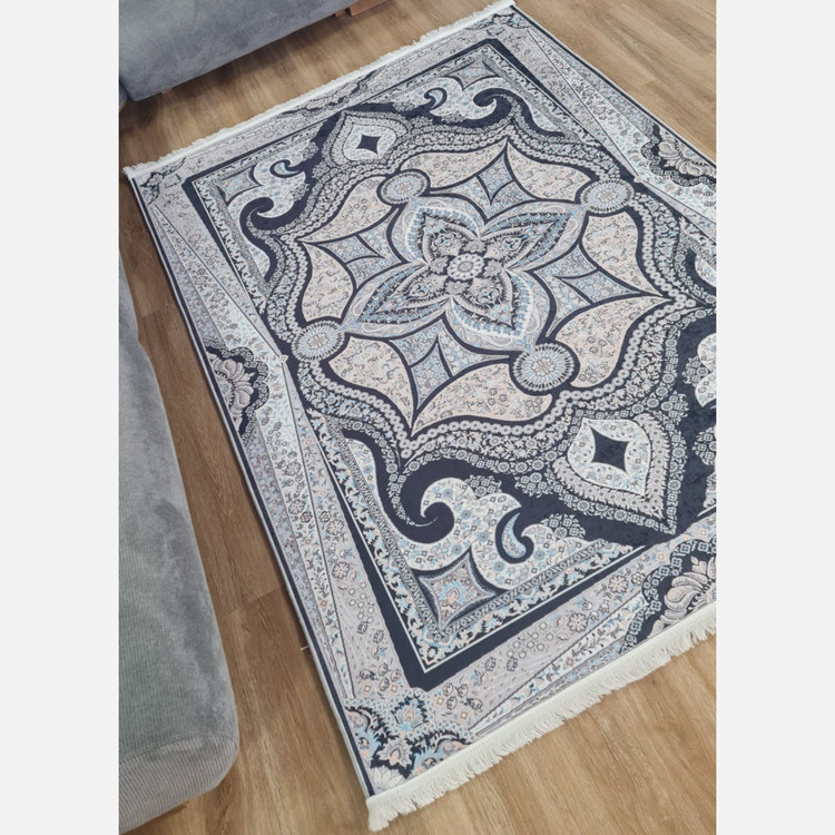 فرشینه طوسی مدرن جلوه ای خاص مخمل هازان تُرک (پس کرایه)