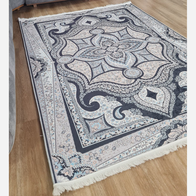 فرشینه طوسی مدرن جلوه ای خاص مخمل هازان تُرک (پس کرایه)