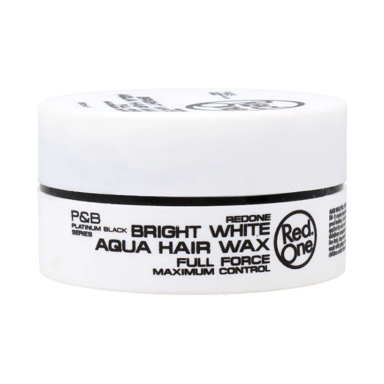 واکس مو براق کننده رد وان Red One مدل White Hair Wax رنگ سفید مناسب انواع مو حجم 150 میل