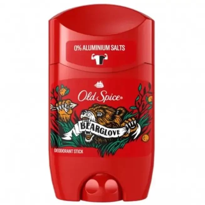 مام صابونی اولد اسپایس Old Spice مدل Bearglove حجم 50 میل