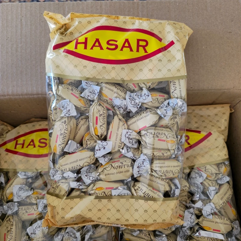شکلات نوروز Nowruz Chocolate ترکمنستان یک کارتن (6بسته یک کیلویی)