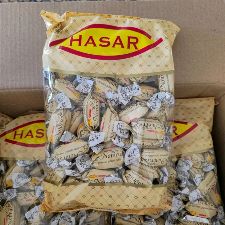 شکلات نوروز Nowruz Chocolate ترکمنستان یک کارتن (6بسته یک کیلویی)