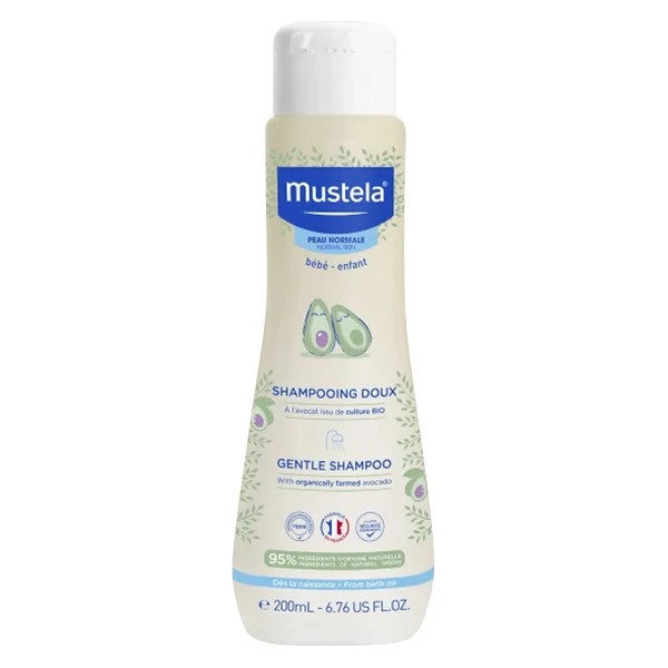 شامپو مو ملایم کودک و نوزاد ماستلا Mustela حجم 200 میل