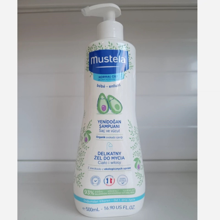 شامپو سر و بدن ماستلا 500 میل Mustela