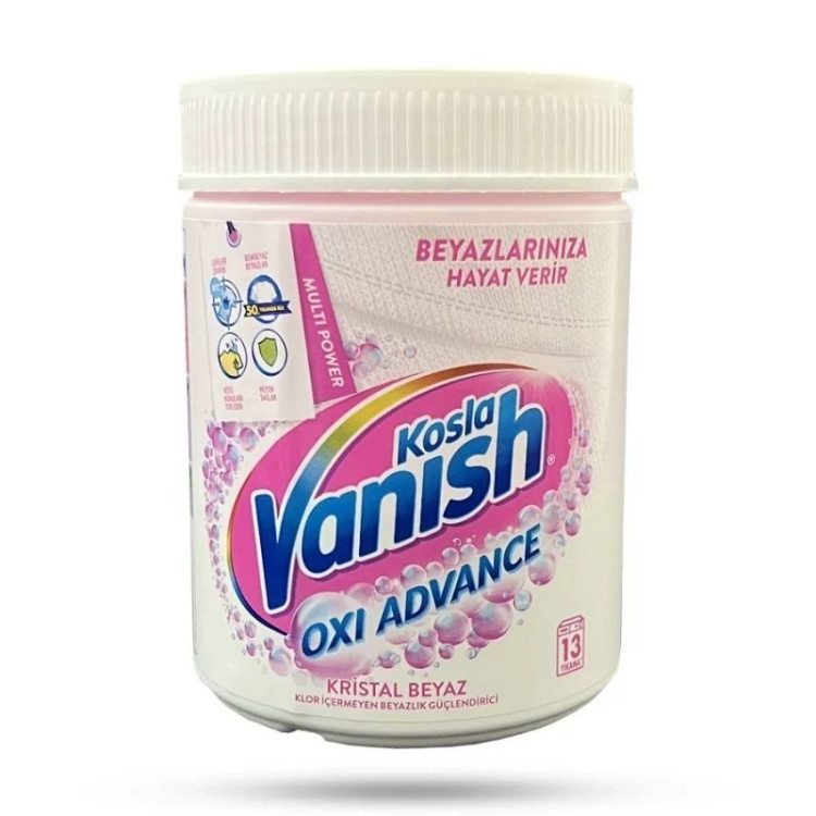 پودر لکه بر لباس Vanish ونیش مخصوص لباسهای سفید 480گرم