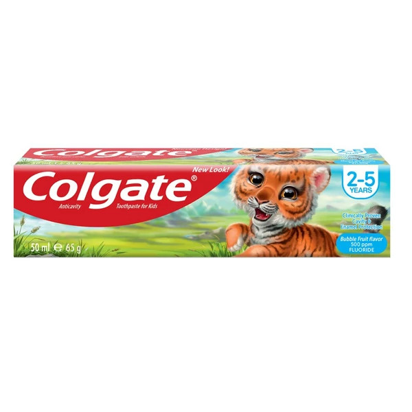 خمیر دندان کودک کلگیت 2 تا 5 سال COLGATE وزن 50 میل