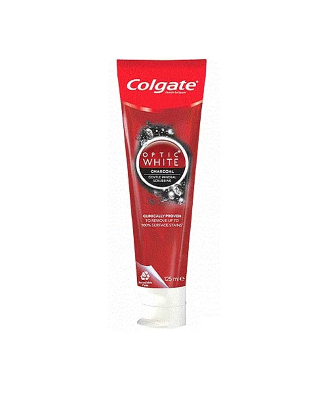خمیر دندان ذغالی کولگیت Colgate حجم 125 میل OPTIC WHITE