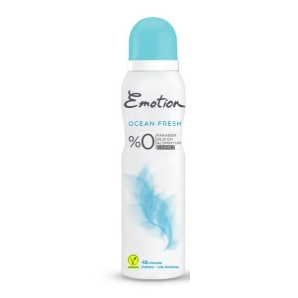 اسپری دئودورانت زنانه ایموشن مدل Ocean Fresh حجم 150 میل