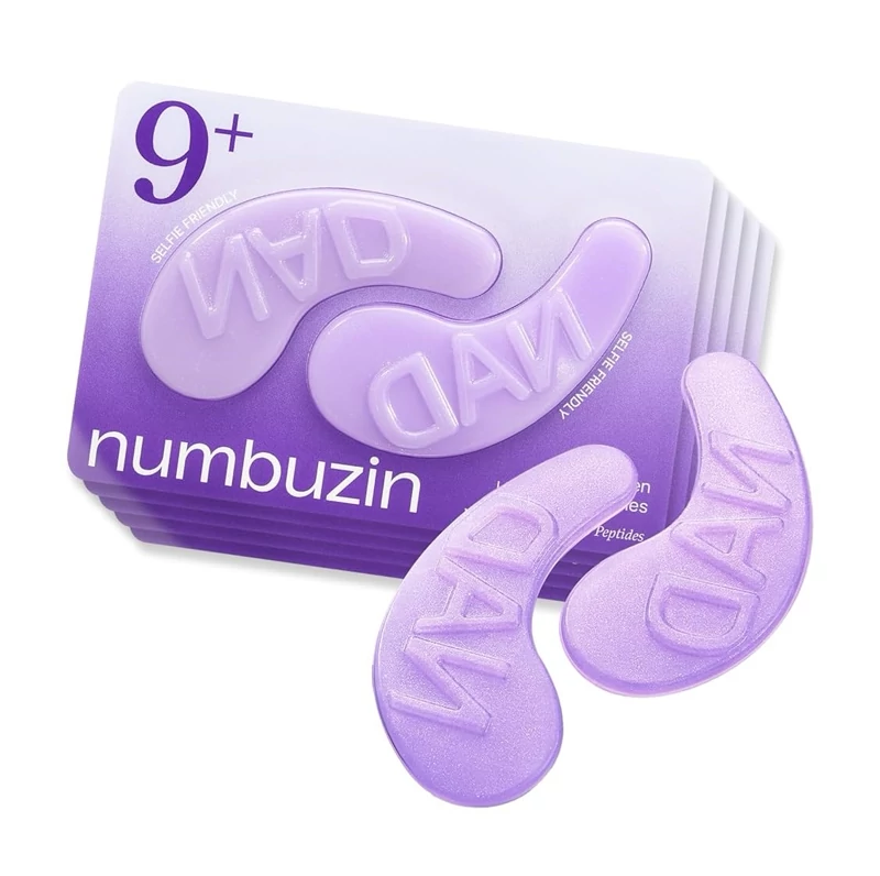 پچ دور چشم نامبوزین Numbuzin مدل NAD+ + 50 Peptides و کلاژن بسته 5 تایی