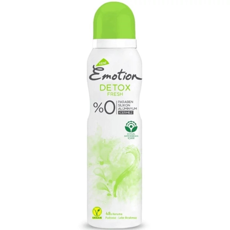 اسپری ضد تعریق زنانه ایموشن مدل Detox Fresh حجم 150 میل