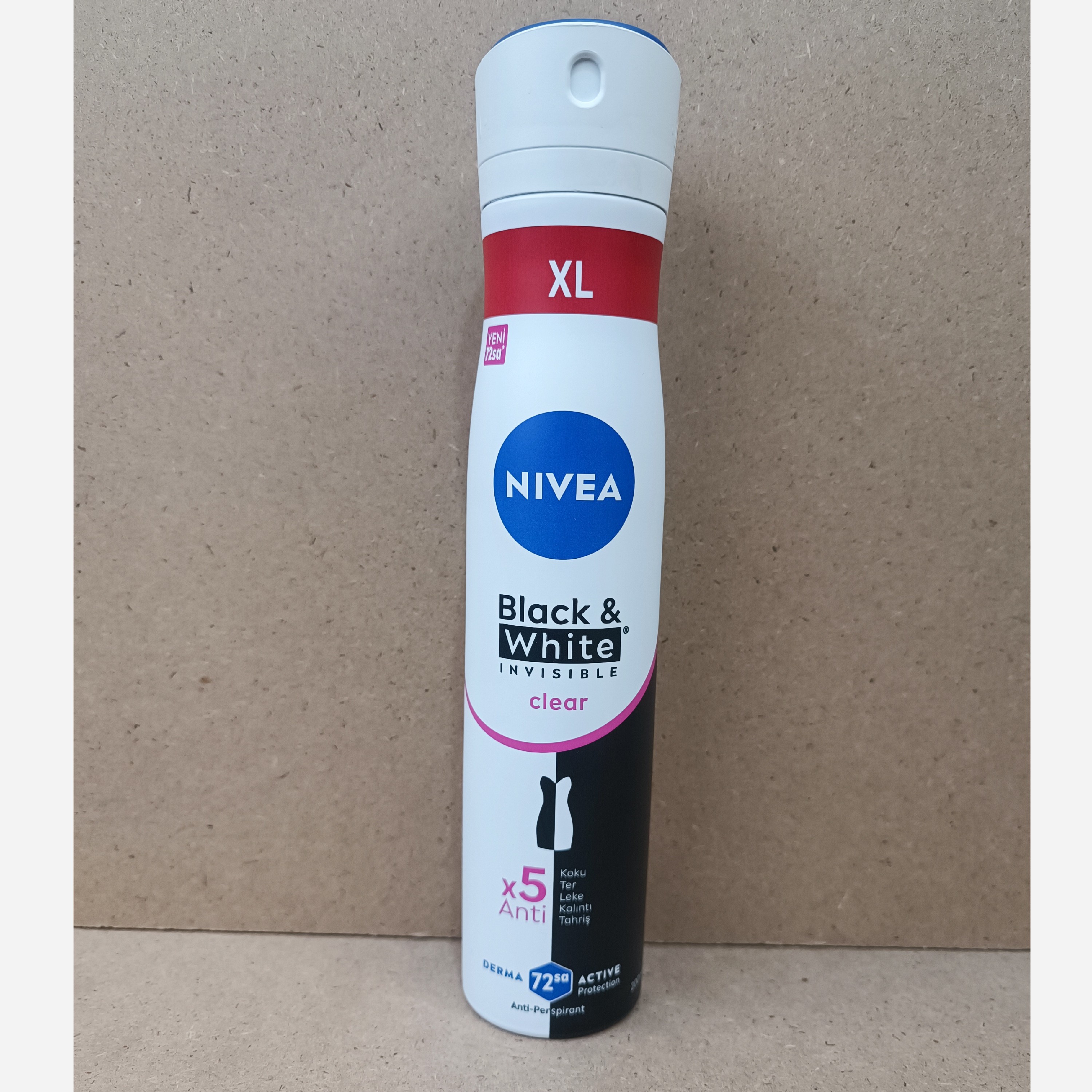 اسپری ضد تعریق زنانه نیوآ NIVEA مدل BLACK WHITE ORIGINALحجم 200میل