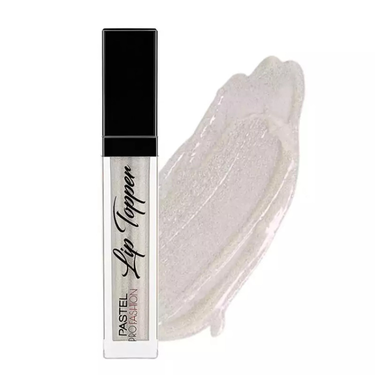 رژلب مایع براق و اکلیلی پاستل مدل Lip Topper کد 301