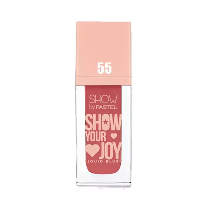 رژگونه مایع پاستل Show your joy شماره 55