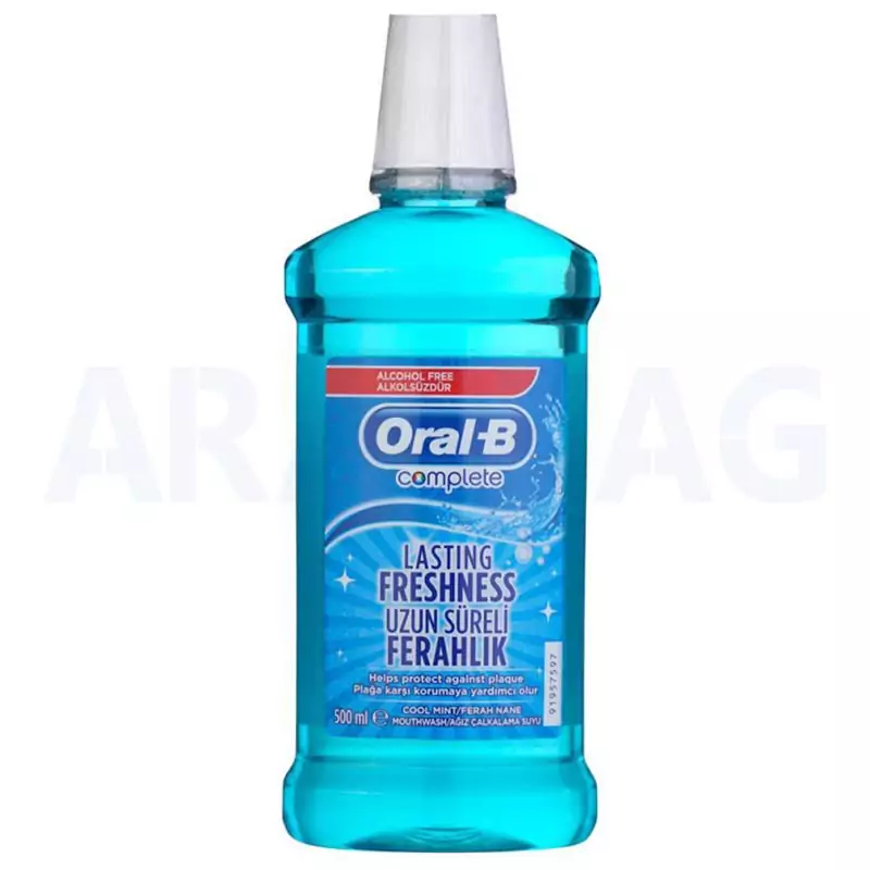 دهانشویه فاقد الکل اورال بی مدل lasting freshness حجم 350 میل
