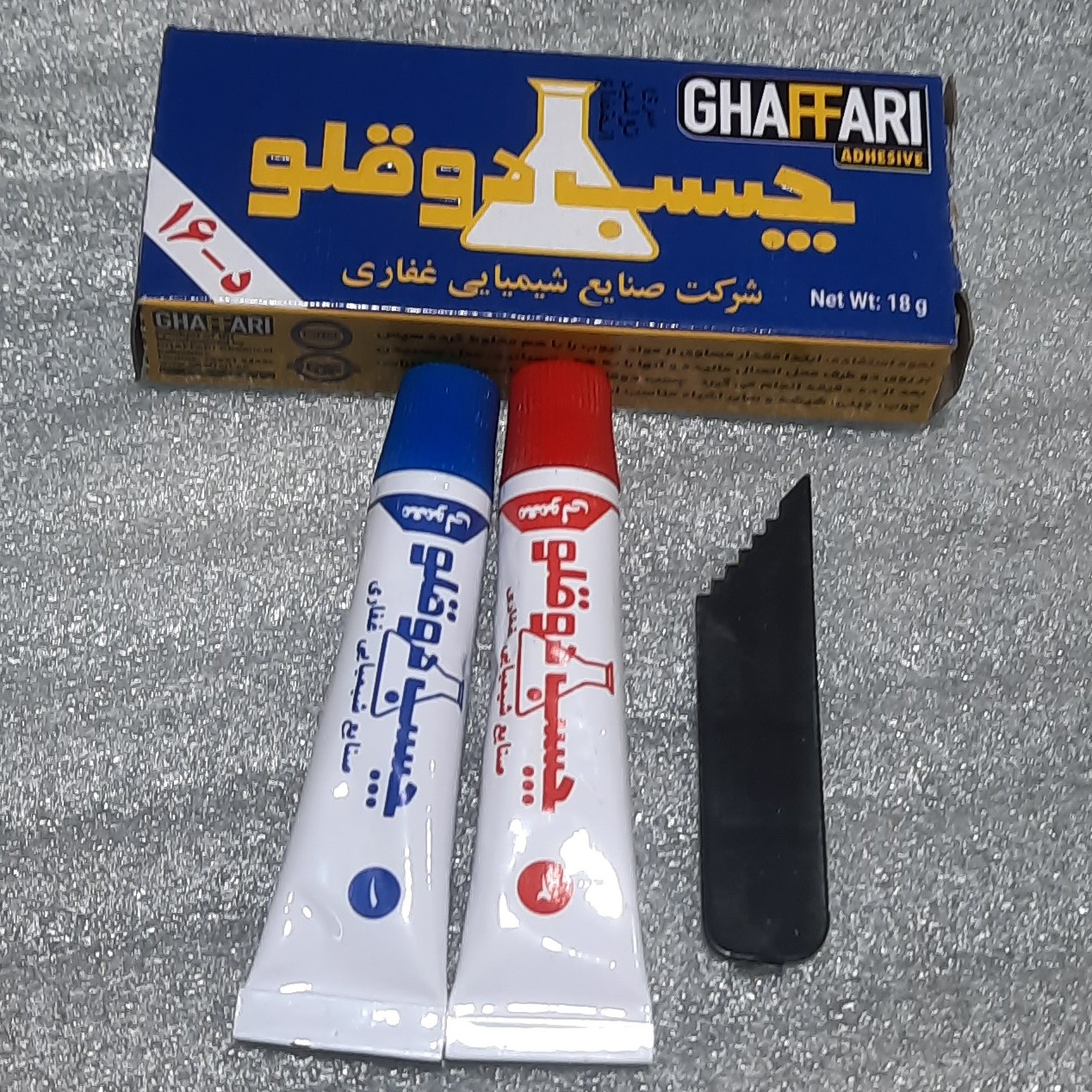 چسب دوقلو دورنگ غفاری اصل