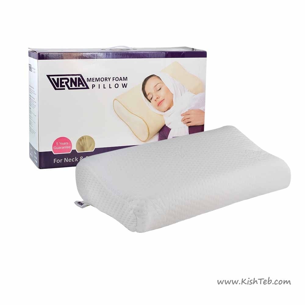 بالشت طبی ورنا verna سایز لارج نرم با 5 سال گارانتی تعویض