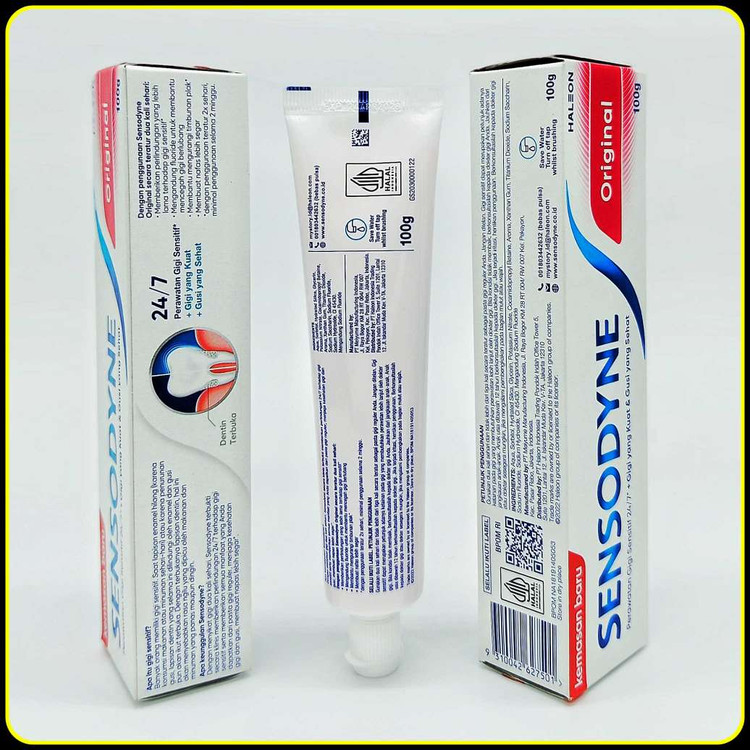 خمیر دندان سنسوداین اورجینال 100 گرم Sensodyne Original برای دندانهای حساس