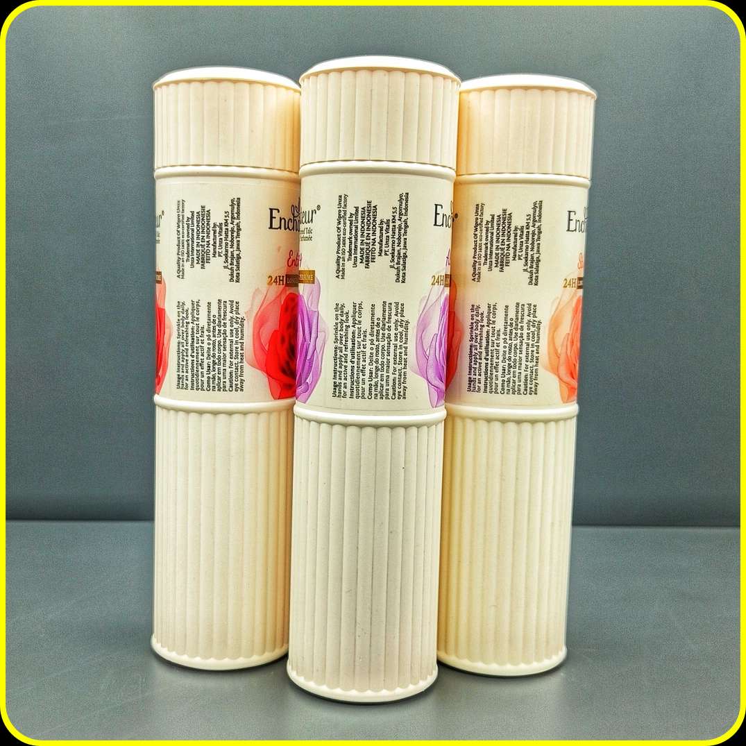 پودر تالک عطری انچنتر Enchanteur Perfumed Talc 200g با ماندگاری 24 ساعته