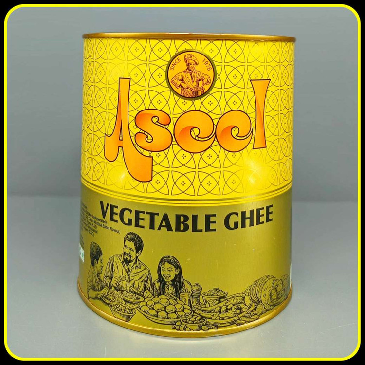 روغن نباتی اصیل 2 لیتری Aseel Vegetable Ghee با طعم اصیل کره ای