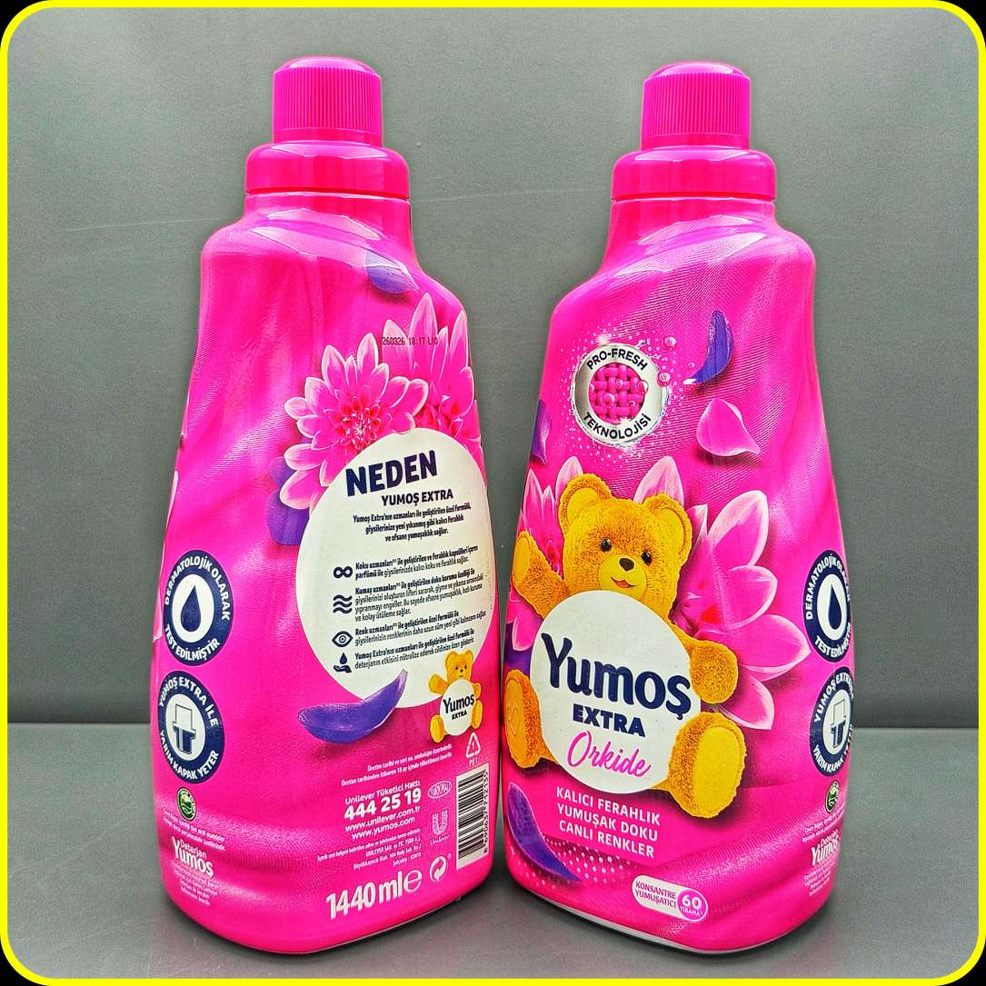 نرمکننده لباس یوموش اکسترا 1440 میلیلیتر Yumos Extra Fabric Softener