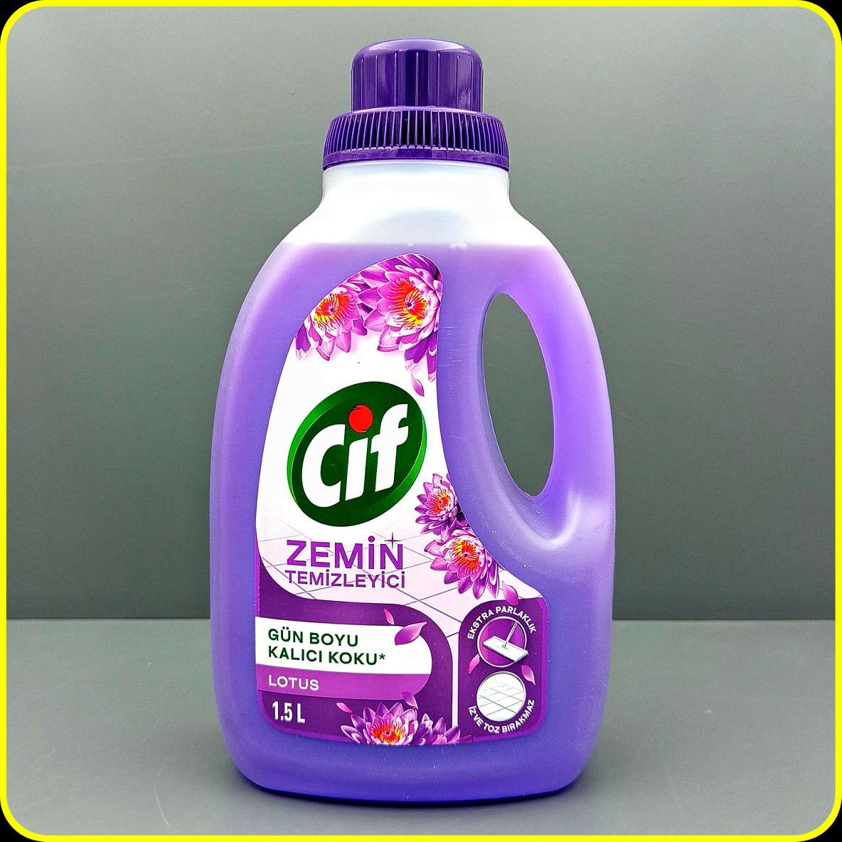 مایع زمین شوی سیف 1.5 لیتری رایحه لوتوس، لیمو و صابون سفید