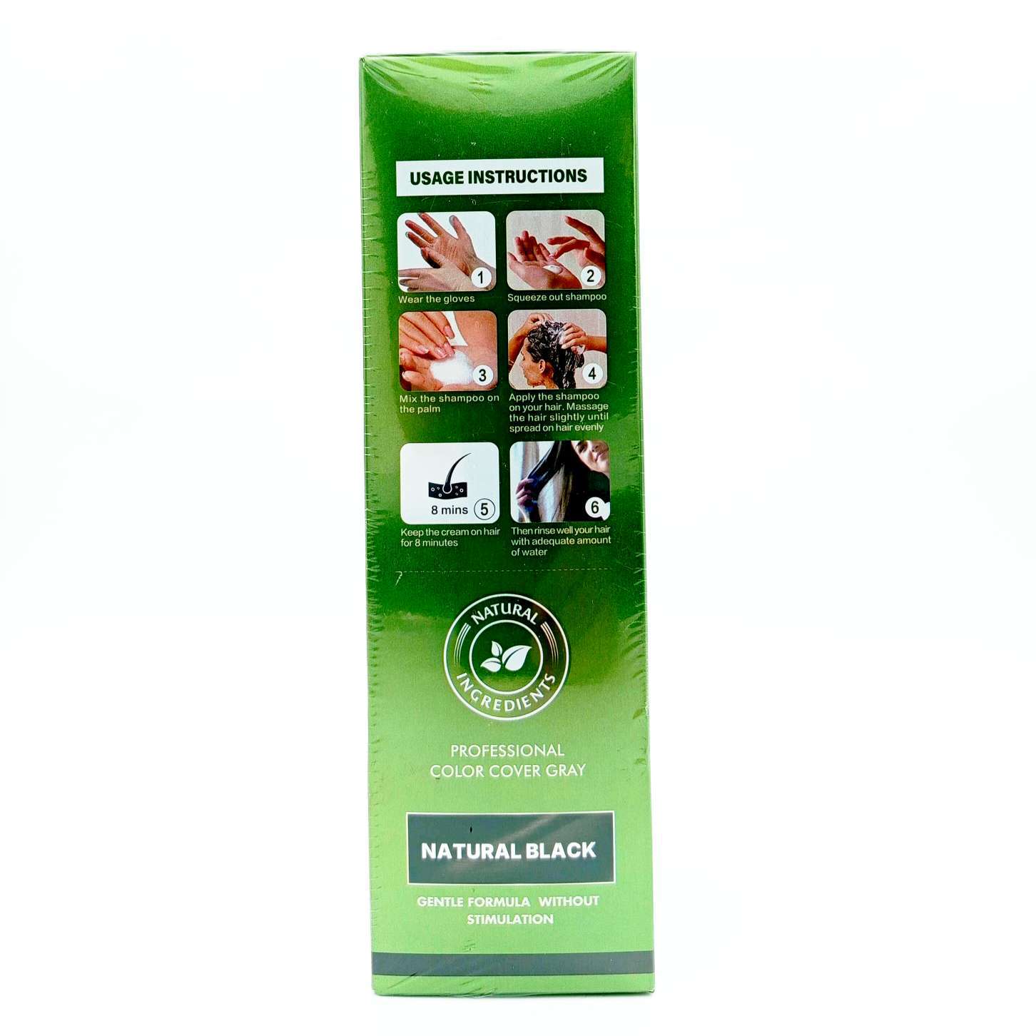 شامپو رنگ مو فومی Bubble Mousse Keratin Queen حجم 420ml