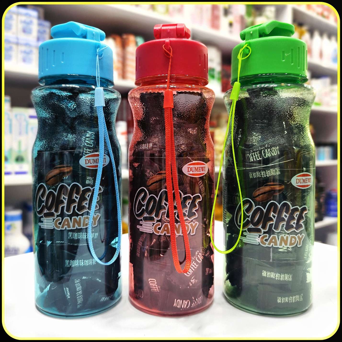 آب‌نبات قهوه DUMEWI coffee candy - بدون BPA، قابل حمل و انرژی‌زا