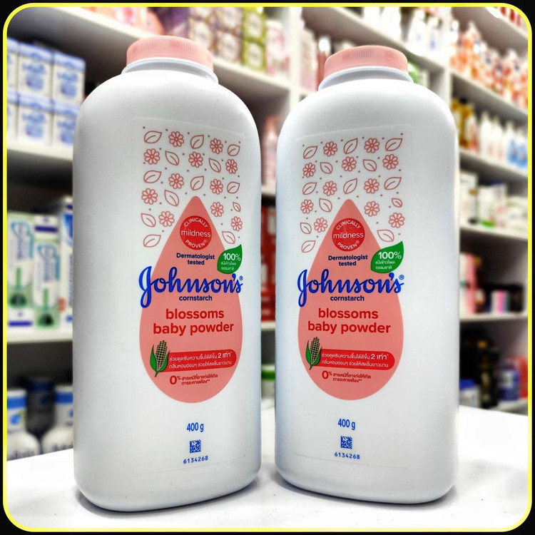 پودر بچه جانسونز کورناستارچ بلوسومز 500 گرم | Johnson’s Cornstarch Blossoms Baby Powder