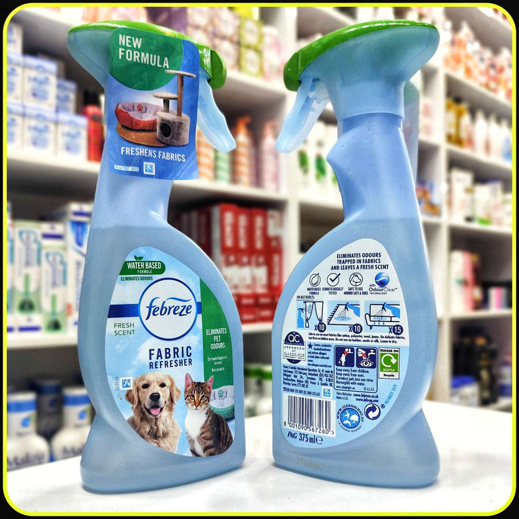 اسپری خوشبوکننده پارچه فبرز Febreze Fabric Refresher Fresh Scent حجم 375 میلیلیتر