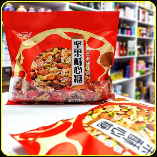 آجیل کریستالی شیرین ژی یوان فو 500گرمی