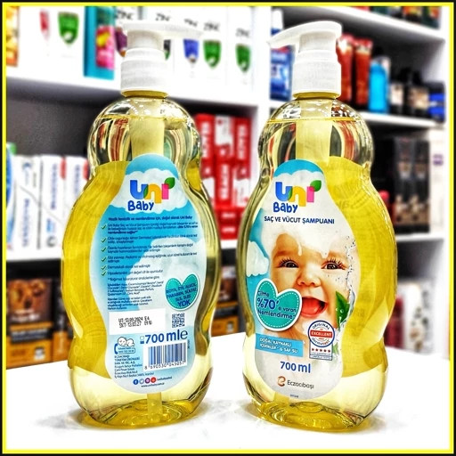 شامپو سر و بدن کودک یونی بیبی 700 میلیلیتر | Uni Baby Baby Hair & Body Shampoo