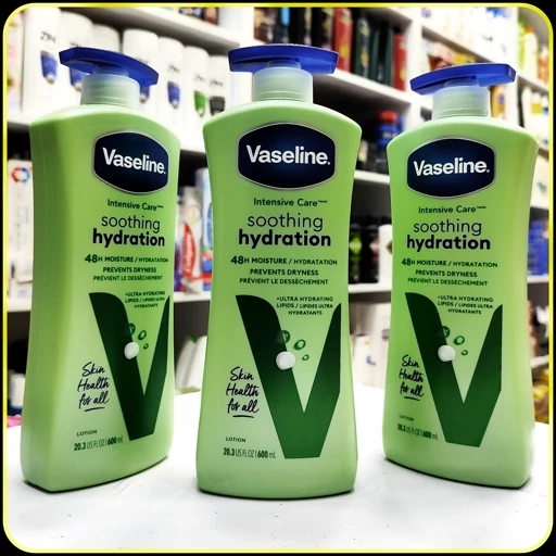 لوسیون بدن وازلین ساوتینگ هیدریشن 600 میلیلیتر | Vaseline Intensive Care Soothing Hydration Body Lotion