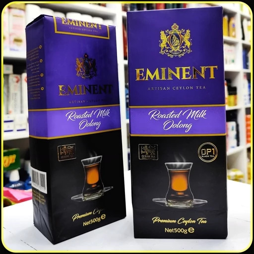 چای سیلان امیننت رستد میل اولانگ 500 گرم | Eminent Roasted Milk Oolong Ceylon Tea