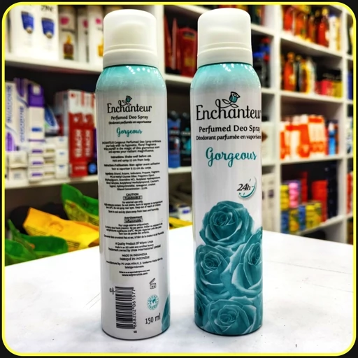 اسپری دئودورانت انشانتر گانگور 150 میلیلیتر | Enchanteur Gorgeous Perfumed Deo Spray