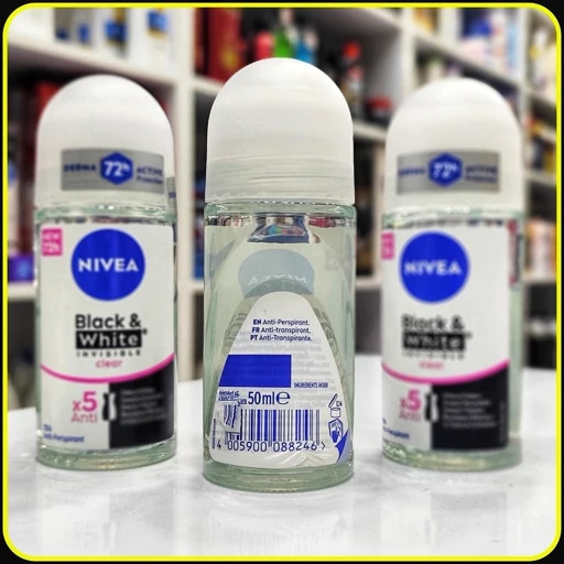 مام زیربغل نیوآ بلک اند وایت Nivea black and white 50ml