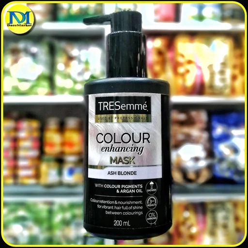 ماسک تثبیتکننده رنگ مو ترزمه مدل Colour Enhancing Mask Ash Blonde حجم 200 میلیلیتر | TRESemmé Colour Enhancing Mask As