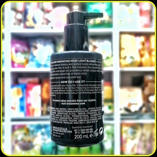 ماسک رنگساژ مو بلوند روشن ترزمه 200 میلیلیتر | TRESemmé Colour Enhancing Mask Light Blonde