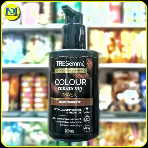 ماسک مو ترزمه تقویتکننده رنگ Dark Brunette حجم 200 میلیلیتر | TRESemmé Colour Enhancing Mask