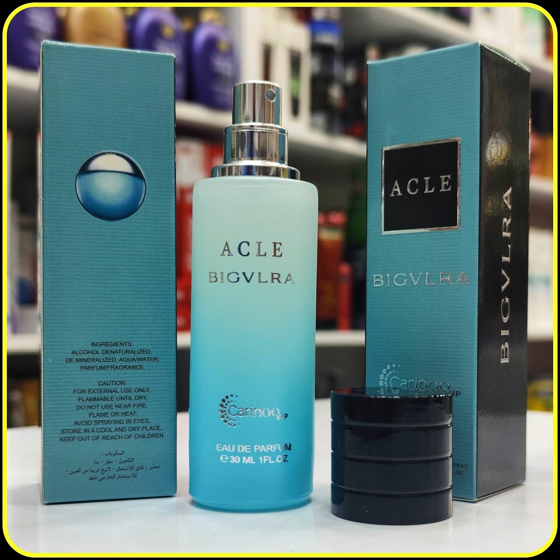 عطر acle bigvlra برند Carinoq vip