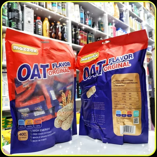 غلات جو دوسر OAT FLAVOR ORIGINAL مازکس وزن 400 گرم