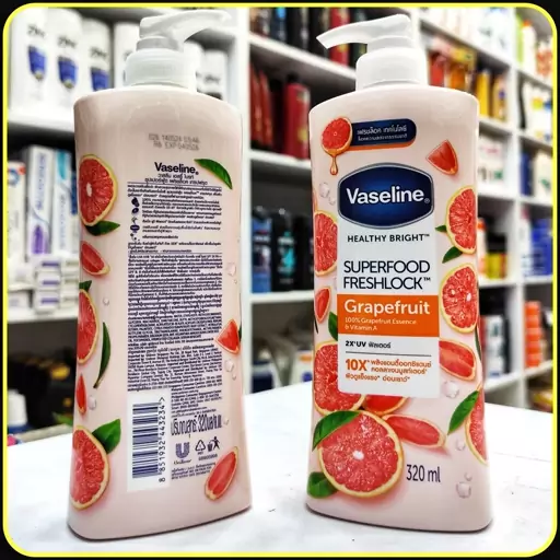 لوسیون وازلین گرپ فروت 320میل Vaseline grapefruit