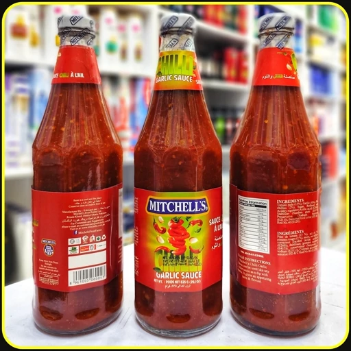 سس سیر و فلفل میچلز Mitchell's Garlic Sauce؛ سس تند و خوشعطر برای غذاهای ایرانی و بینالمللی