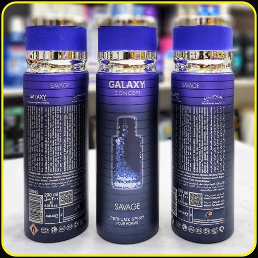 اسپری عطر ساواج گلکسی 200 میلیلیتر | Galaxy Savage Perfume Spray Pour Homme