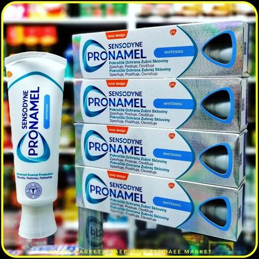 خمیردندان سنسوداین پرونامل سفیدکننده 75 میلیلیتر | Sensodyne Pronamel Whitening